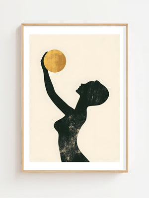 Holding The Sun Plakat - 21 x 29.7 cm (A4) - Nellastore