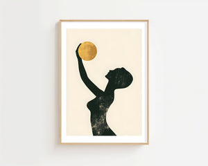 Holding The Sun Plakat - 21 x 29.7 cm (A4) - Nellastore