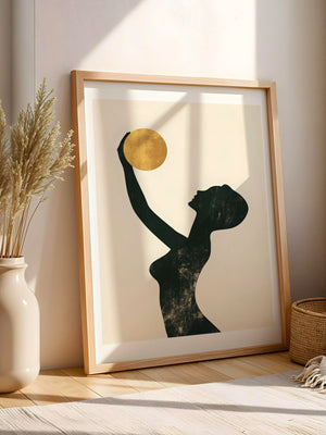 Holding The Sun Plakat - 21 x 29.7 cm (A4) - Nellastore