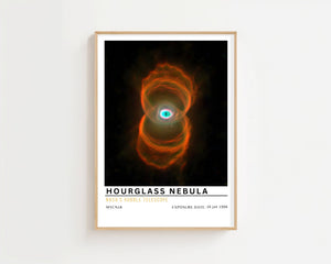 Hourglass Nebula Plakat - 21 x 29.7 cm (A4) - Nellastore