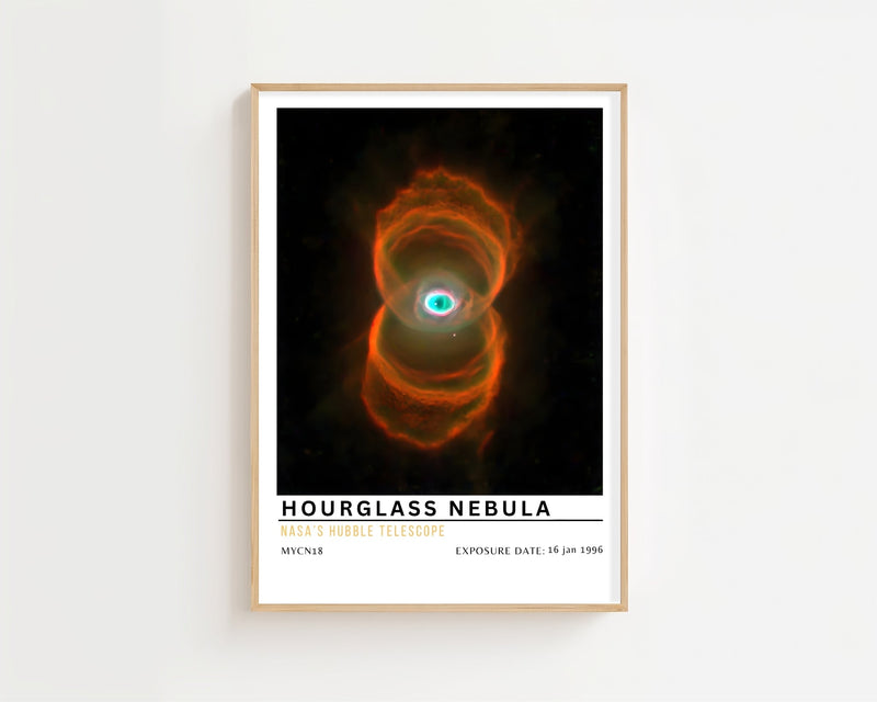 Hourglass Nebula Plakat - 21 x 29.7 cm (A4) - Nellastore