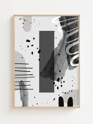 Ink Balance Plakat - 21 x 29.7 cm - Nellastore