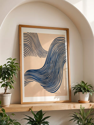 Ink Drift Plakat - 21 x 29.7 cm (A4) - Nellastore