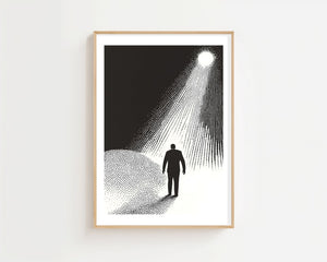 Into The Light Plakat - 21 x 29.7 cm (A4) - Nellastore