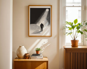 Into The Light Plakat - 21 x 29.7 cm (A4) - Nellastore