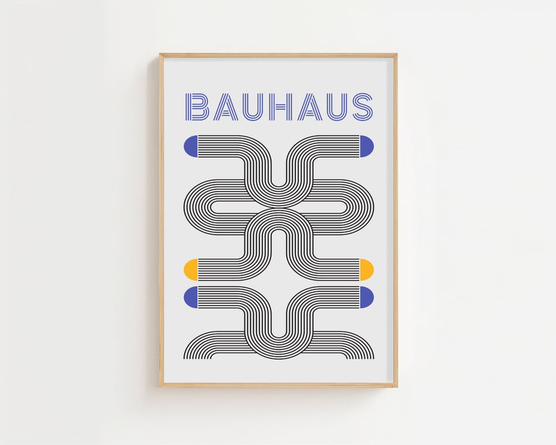 Inverted Triangle Composition Plakat - 21 x 29.7 cm - Nellastore
