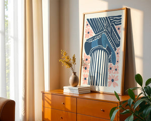 Ionic Blossom Plakat - 21 x 29.7 cm - Nellastore