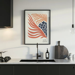 Jardin Joyeux Plakat - 21 x 29.7 cm - Nellastore