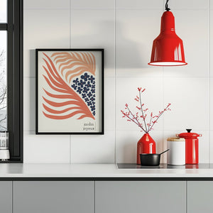 Jardin Joyeux Plakat - 21 x 29.7 cm - Nellastore