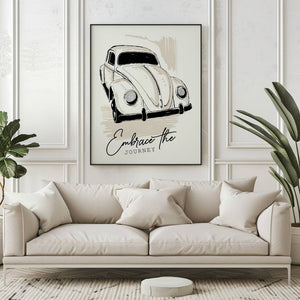 Journey Beetle Plakat - 21 x 29.7 cm - Nellastore
