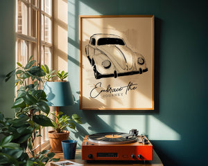 Journey Beetle Plakat - 21 x 29.7 cm - Nellastore