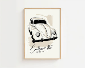 Journey Beetle Plakat - 21 x 29.7 cm - Nellastore