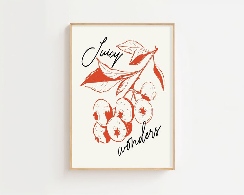 Juicy Wonders Plakat - 21 x 29.7 cm - Nellastore