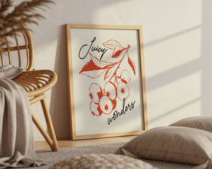 Juicy Wonders Plakat - 21 x 29.7 cm - Nellastore