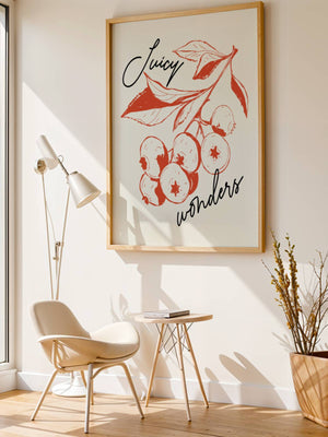 Juicy Wonders Plakat - 21 x 29.7 cm - Nellastore