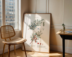 Juniper Botanical Plakat - 21 x 29.7 cm (A4) - Nellastore