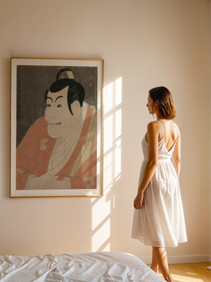 Kabuki Portrait Plakat - 21 x 29.7 cm (A4) - Nellastore