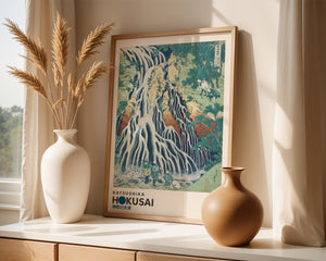 Kaisushika Hokusai - Forest Adventure Plakat - 21 x 29.7 cm (A4) - Nellastore