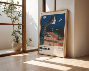Kaisushika Hokusai - The Mansion of the Plates Plakat - 21 x 29.7 cm (A4) - Nellastore