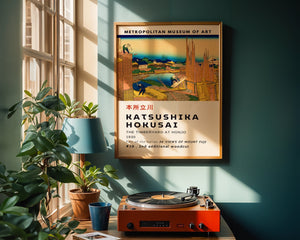 Kaisushika Hokusai - The Timberyard At Honjo Plakat - 21 x 29.7 cm (A4) - Nellastore
