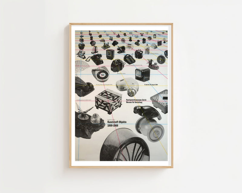 Kunststoff - Objekte Plakat - 21 x 29.7 cm (A4) - Nellastore