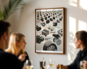 Kunststoff - Objekte Plakat - 21 x 29.7 cm (A4) - Nellastore