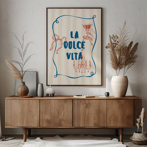 La Dolce Vita Plakat - 21 x 29.7 cm - Nellastore