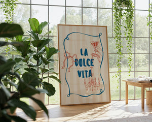 La Dolce Vita Plakat - 21 x 29.7 cm - Nellastore
