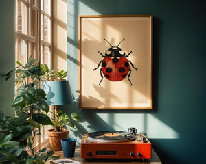 Ladybug II Plakat - 21 x 29.7 cm (A4) - Nellastore