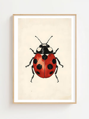 Ladybug II Plakat - 21 x 29.7 cm (A4) - Nellastore