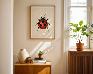 Ladybug II Plakat - 21 x 29.7 cm (A4) - Nellastore