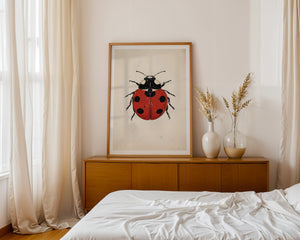 Ladybug Plakat - 21 x 29.7 cm (A4) - Nellastore