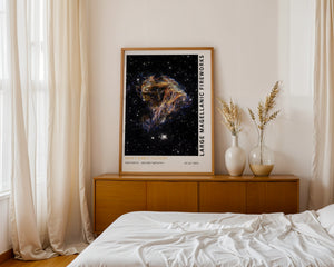 Large Magellanic Fireworks Plakat - 21 x 29.7 cm (A4) - Nellastore