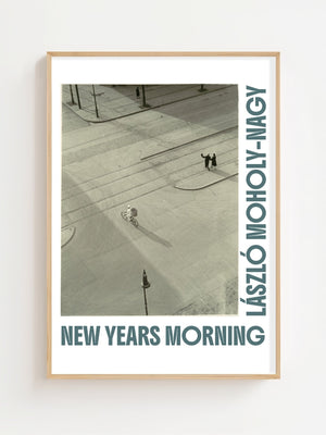 László Moholy - Nagy - 7 A.M. New Year’s Morning Plakat - 21 x 29.7 cm - Nellastore