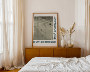 László Moholy - Nagy - 7 A.M. New Year’s Morning Plakat - 21 x 29.7 cm - Nellastore