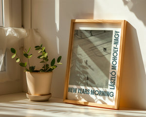 László Moholy - Nagy - 7 A.M. New Year’s Morning Plakat - 21 x 29.7 cm - Nellastore
