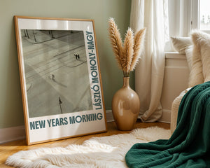 László Moholy - Nagy - 7 A.M. New Year’s Morning Plakat - 21 x 29.7 cm - Nellastore