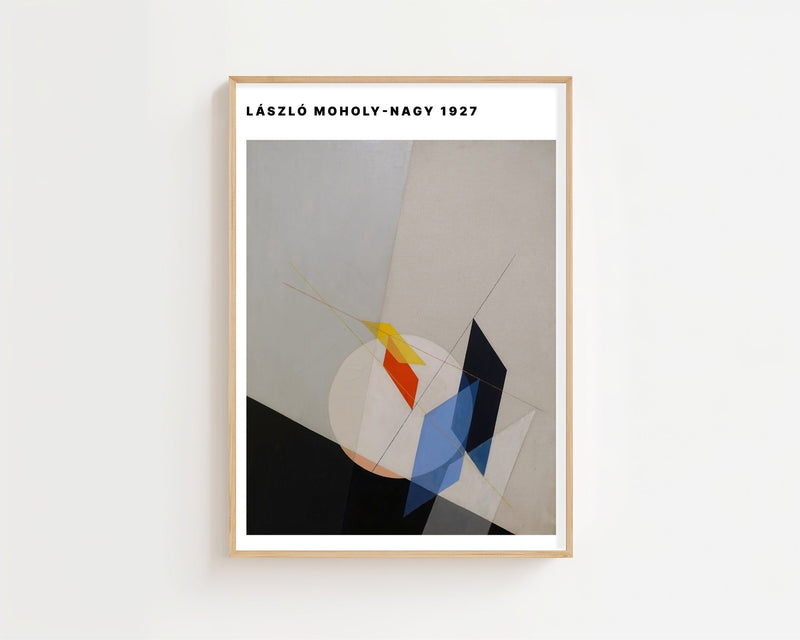 László Moholy - Nagy - A 18 Plakat - 21 x 29.7 cm - Nellastore
