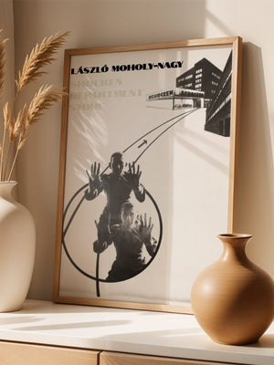 László Moholy - Nagy - Advertisement for Shocken Department Store Variation of The Law of the Series Plakat - 21 x 29.7 cm - Nellastore