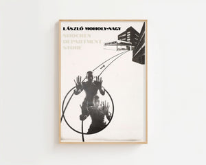 László Moholy - Nagy - Advertisement for Shocken Department Store Variation of The Law of the Series Plakat - 21 x 29.7 cm - Nellastore