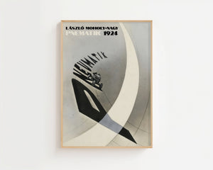 László Moholy - Nagy - Advertising Poster Pneumatik Plakat - 21 x 29.7 cm - Nellastore