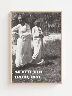 László Moholy - Nagy - After The Bath Plakat - 21 x 29.7 cm - Nellastore