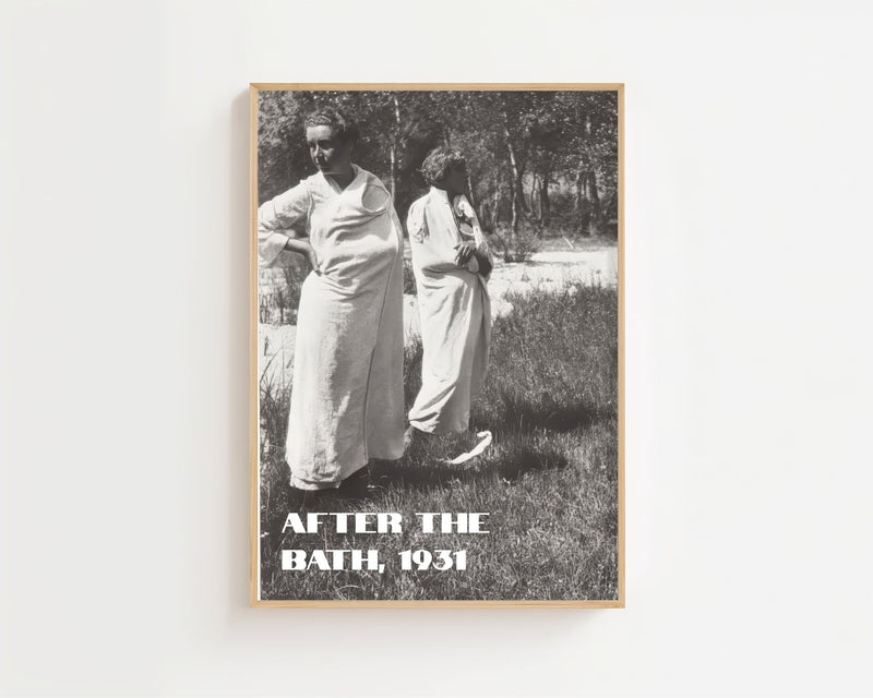 László Moholy - Nagy - After The Bath Plakat - 21 x 29.7 cm - Nellastore