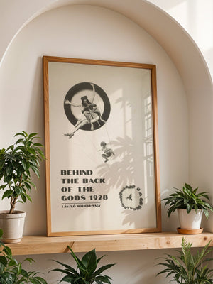 László Moholy - Nagy - Behind the Back of the Gods Plakat - 21 x 29.7 cm - Nellastore