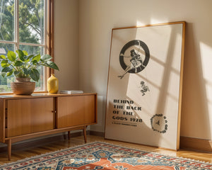 László Moholy - Nagy - Behind the Back of the Gods Plakat - 21 x 29.7 cm - Nellastore