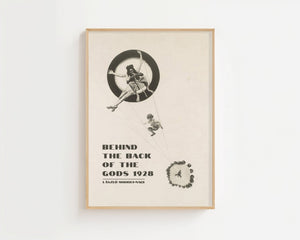 László Moholy - Nagy - Behind the Back of the Gods Plakat - 21 x 29.7 cm - Nellastore