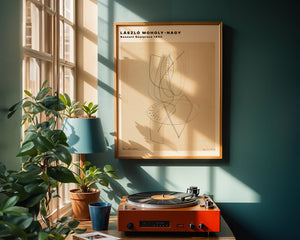 László Moholy - Nagy - Bennett Sculpture Plakat - 21 x 29.7 cm - Nellastore