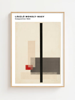 László Moholy - Nagy - Composition Plakat - 21 x 29.7 cm - Nellastore