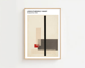 László Moholy - Nagy - Composition Plakat - 21 x 29.7 cm - Nellastore