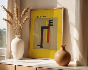 László Moholy - Nagy - E - Bild Plakat - 21 x 29.7 cm (A4) - Nellastore